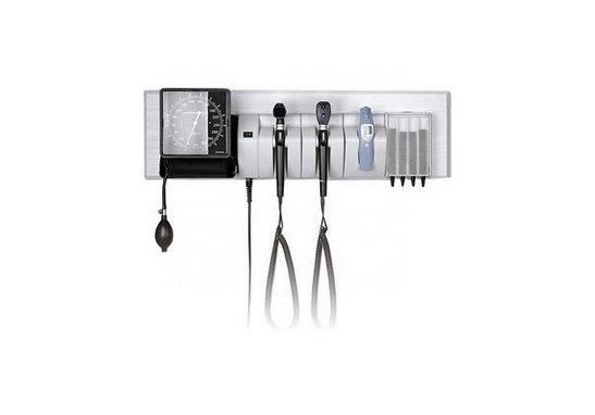 Medical Ent Opthalmoscope Diagnostic Set with Wall Mount Medical Equipment