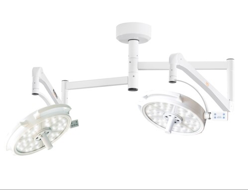 Wall Ceiling Double Head Medical Shadowless Lamp for ICU Operation Room Surgery Light