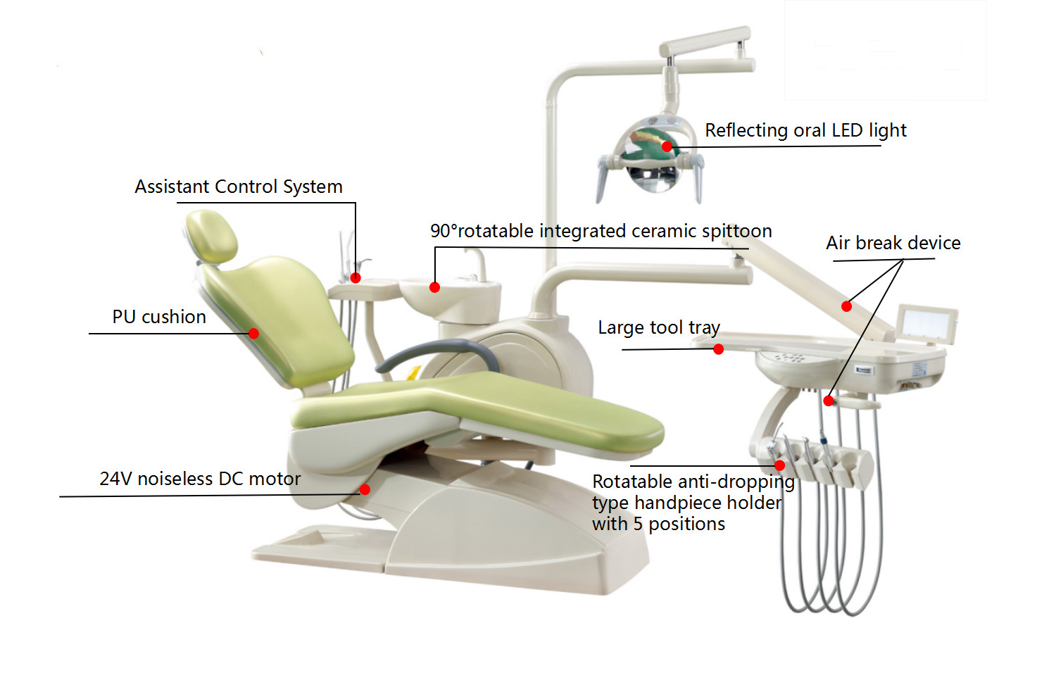 FD-280 dental chair unit 