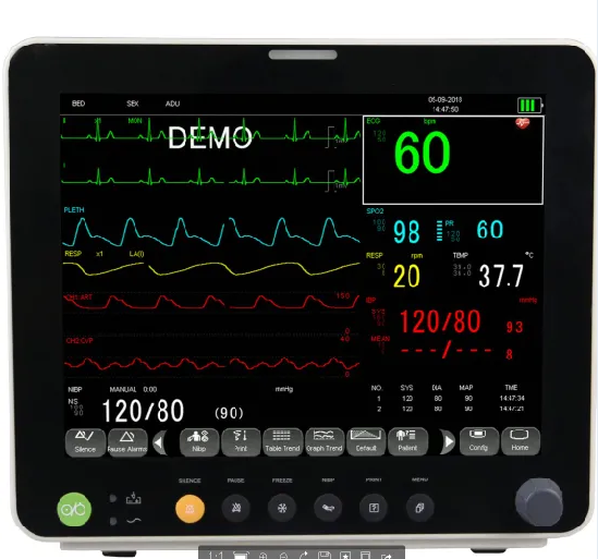 Hospital Affordable Multi- Parameter Patient Monitor 