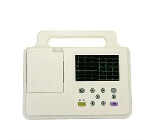 Medical 3.5 Inch Electrocardiograph Portable ECG Machine