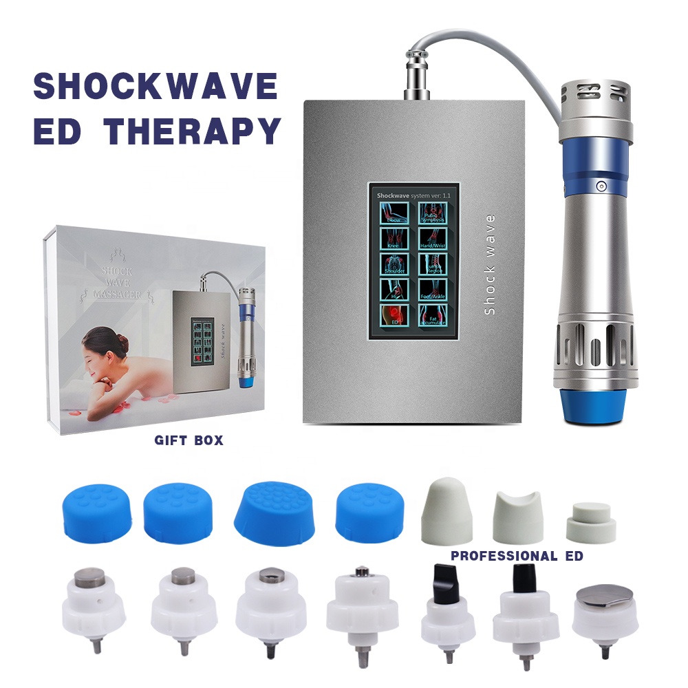 7 Transmitters Mini Home Use Shock Wave Therapy Equipment Electric for ED