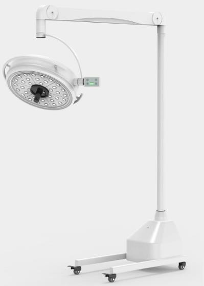 High Quality Hospital Surgery Lights Wall Mounted Double Arm LED Shadowless Lamp with Monitor