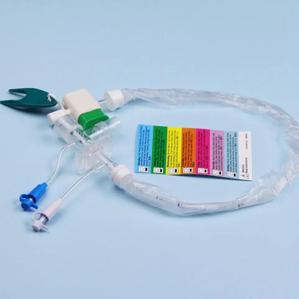 Medical sterile disposable closed suction catheter