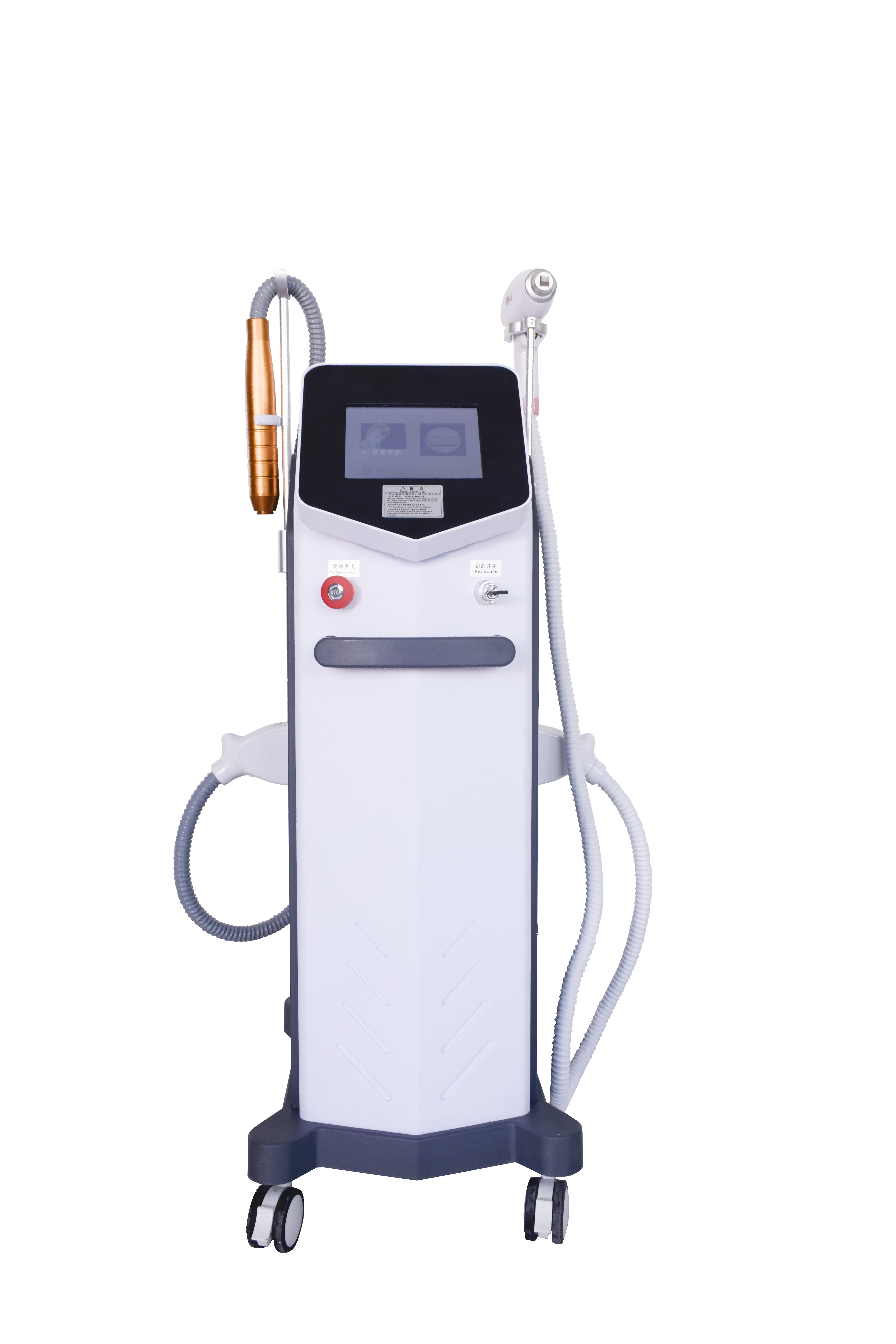 300W Sharp-angle 808 Laser Hair Removal + Picosecond(8 inch)